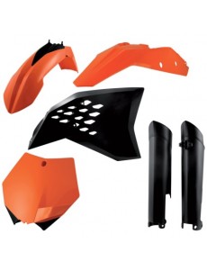 KIT PLÁSTICOS COMPLETO ACERBIS KTM SX / SX-F 2007-2010 COR ORIGINAL
